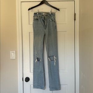 Abercrombie & Fitch Light Blue Denim Jeans